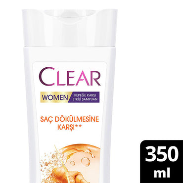 Clear Women Anti-Hair Loss Shampoo with Ginger Extract - Nourishing, Strengthens Hair, Reduces Hair Loss