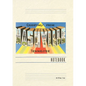 Vintage Lined Notebook Greetings from Nashville, Tennessee - Paperback