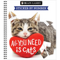 Brain Games - Sticker by Number: All You Need Is Cats (27 Images to Sticker) - Spiral