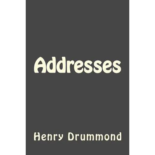 Addresses - Paperback