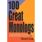 100 Great Monologs - Paperback
