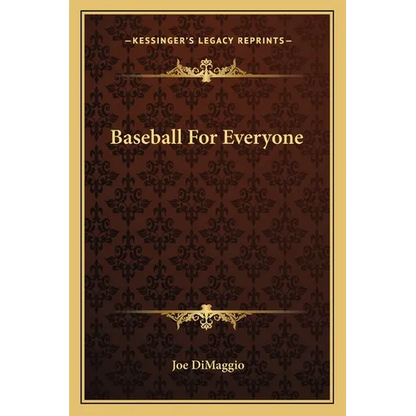 Baseball For Everyone - Paperback