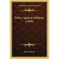 Policy Against Inflation (1958) - Paperback