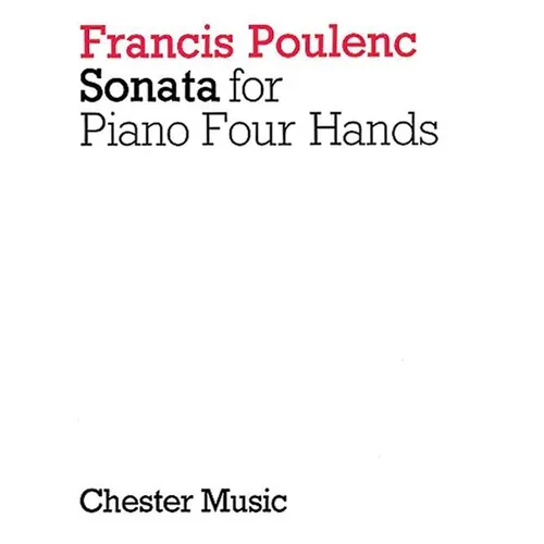 Sonata for Piano 4 Hands - Paperback