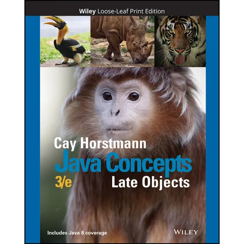 Java Concepts: Late Objects - Loose Leaf