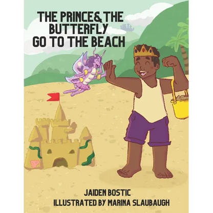 The Prince and the Butterfly Go to the Beach - Paperback