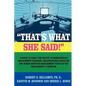 "THAT'S WHAT SHE SAID!" A Guide to using "The Office" to Demonstrate Management Parables, Organizational Behavior and Human Resource Management Topics - Paperback