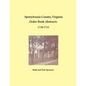 Spotsylvania County, Virginia Order Book Abstracts, 1730-1732 - Paperback