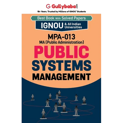 MPA-013 Public Systems Management - Paperback