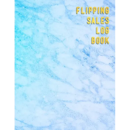 Flipping Sales Log book: Online resellers profit tracking log book Website users looking to track their business - Paperback