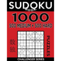 Sudoku Book 1,000 Puzzles, 500 Medium and 500 Hard: Sudoku Puzzle Book With Two Levels of Difficulty To Improve Your Game - Paperback