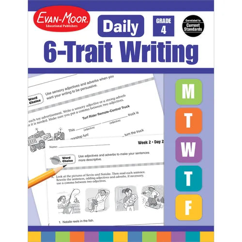 Daily 6-Trait Writing Grade 4 Te - Paperback
