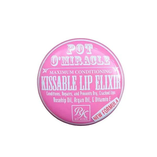 Ruby Kisses Pot O'Miracle Kissable Lip Elixir - Natural Moisturizing Lip Care for Dry, Chapped Lips