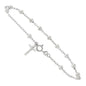 Made in Italy Sterling Silver Rosary Bracelet