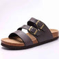 Double Buckle Sandals