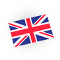 United Kingdom Country Flag - UK - Custom Printed - Made Using a LEGO Tile