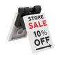 Store Sale Sign with Stand - Custom Printed 2 x 3 Tile - Made with LEGO® Parts