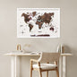 Map on Board LED 2.0 Dark Walnut