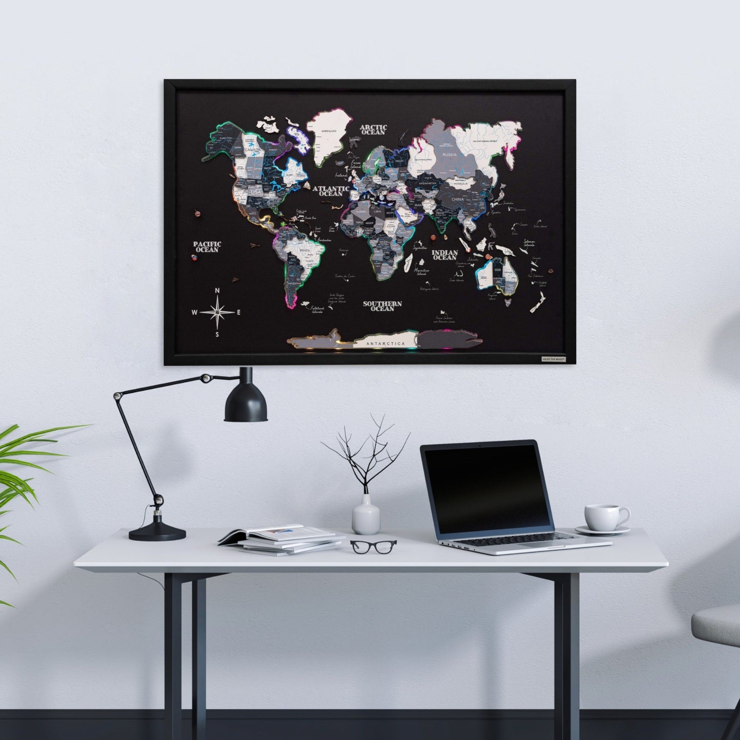 Map on Board LED 2.0 Nordik