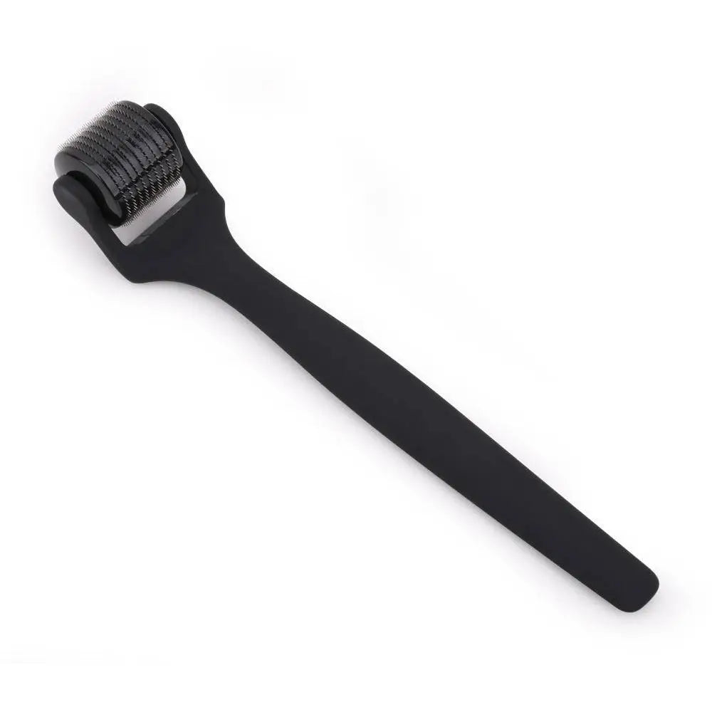 Matte Black Microneedle Roller Feel Oil Rubber Handle