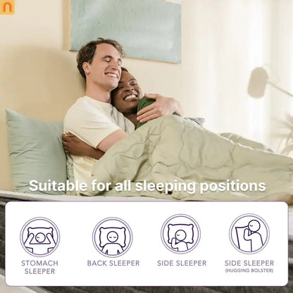 Mattress Hybrid Memory Foam Pocket Springs Gray Full 10in