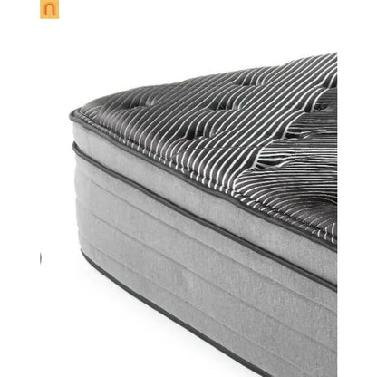 Mattress Hybrid Euro Top Ice Cover Copper Gel 15in Queen USA