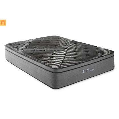 Mattress Hybrid Euro Top Ice Cover Copper Gel 15in Twin XL USA