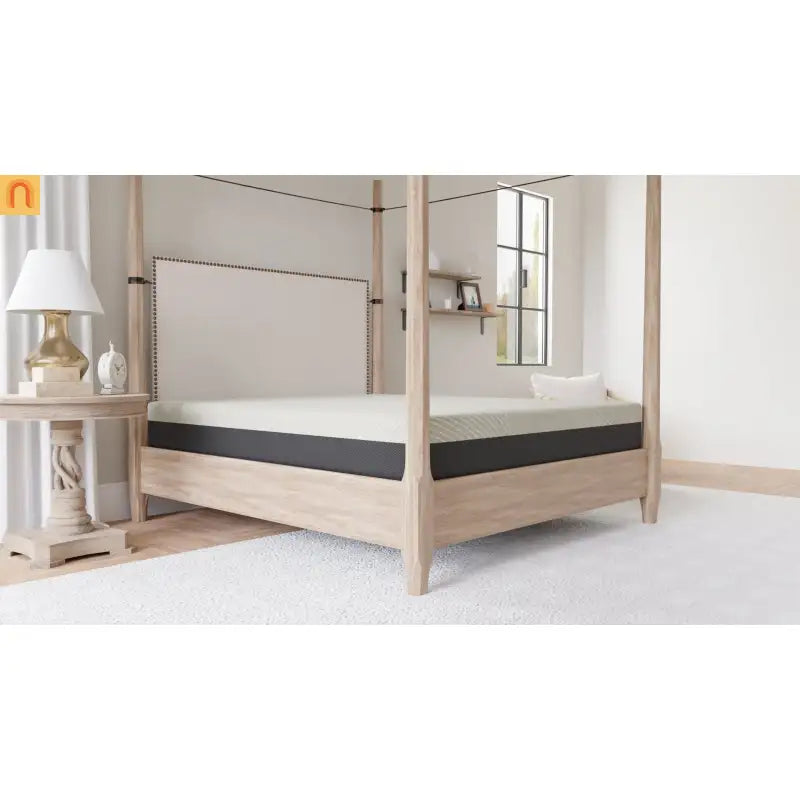 Mattress Memory Foam Gel Infused Full 8in Medium Firm Antimicrobial