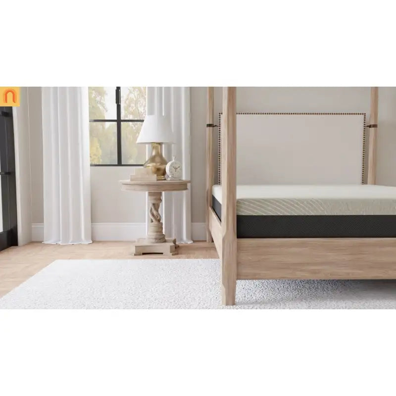 Mattress Memory Foam Gel Infused Queen 10in Medium Firm Antimicrobial