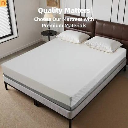 Mattress Gel Foam 7-Zone Support 10in King Japan Made Cooling