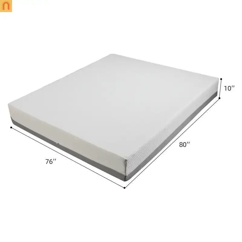 Mattress Gel Foam 7-Zone Support 10in King Japan Made Cooling