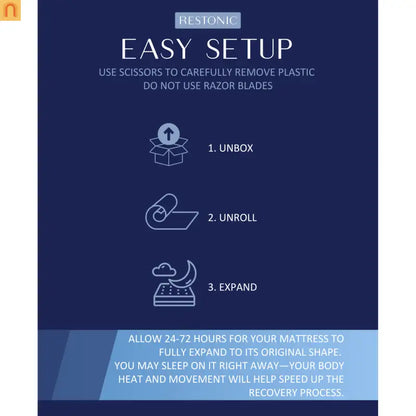 Mattress Hybrid Euro Top Phase Change Plush 15in King USA