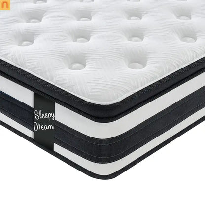 Hybrid Mattress Full 12" Memory Foam Pocket Springs