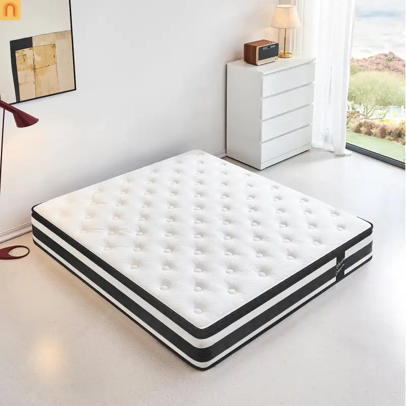 Hybrid Mattress Full 12" Memory Foam Pocket Springs