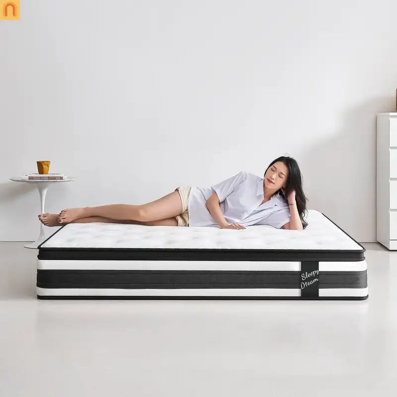 Hybrid Mattress Full 12" Memory Foam Pocket Springs