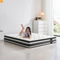 Hybrid Mattress Full 12" Memory Foam Pocket Springs