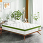 Mattress Hybrid Gel Memory Foam Pocket Springs Green 12in Queen