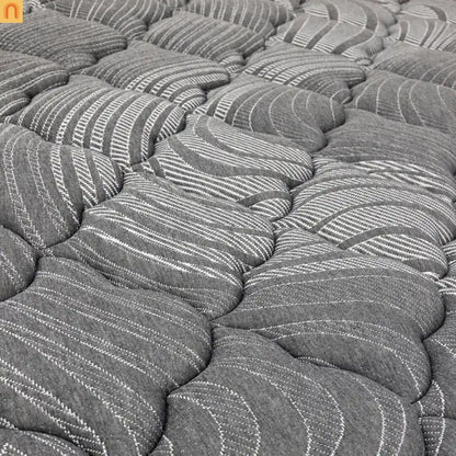 Mattress Hybrid Graphite Memory Foam Pocket Springs Gray 12in King