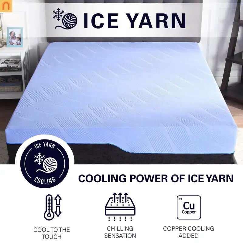 King Hybrid Memory Foam Mattress 12" Adjustable Base