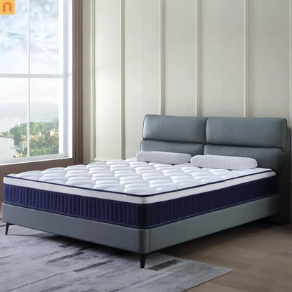 Mattress Hybrid Memory Foam Pocket Spring Medium Firm 10in Queen