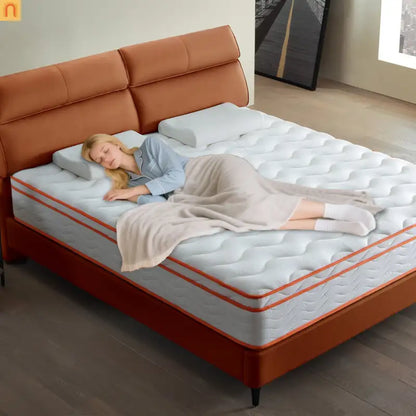 Mattress Hybrid Gel Memory Foam Pocket Spring 12in Queen Medium Firm