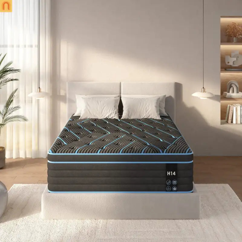 Hybrid Queen Mattress 12" Memory Foam Pocket Spring