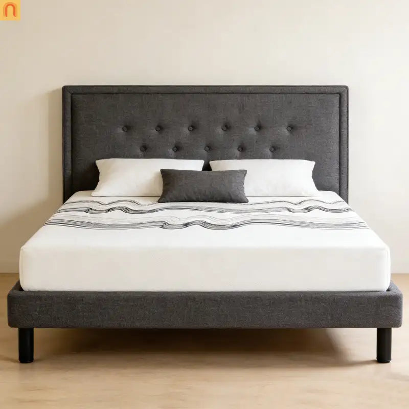 Memory Foam Mattress King 12in High Rebound Multi-Layer White