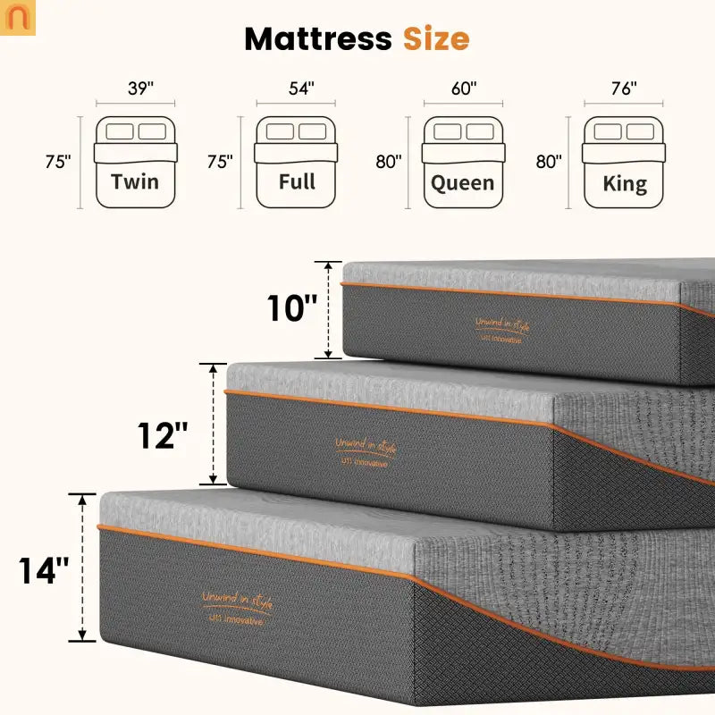 Queen Memory Foam Mattress 14in Green Tea Charcoal