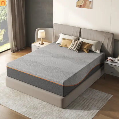 Queen Memory Foam Mattress 14in Green Tea Charcoal