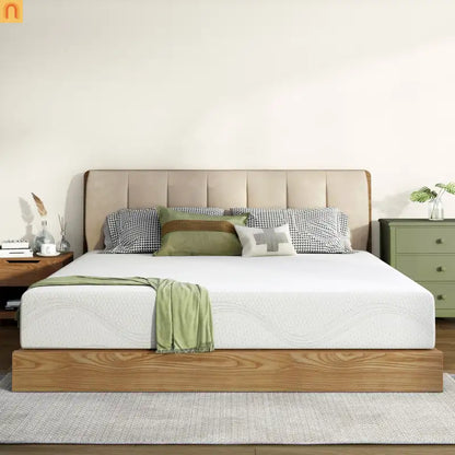 Mattress Memory Foam White King 14in Cooling Gel Washable Cover