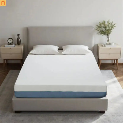 Mattress Memory Foam Copper Infused 7-Zone White 10in Queen Japan