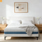 Mattress Memory Foam Copper Infused 7-Zone White 10in Queen Japan