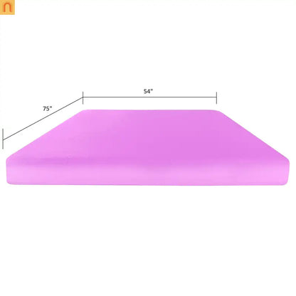 Mattress Memory Foam Pink Full 6in Cooling Gel Aloe Cover