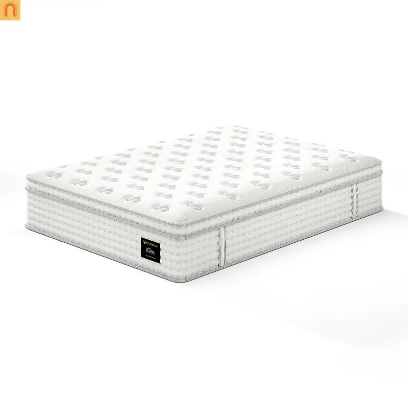 Mattress Hybrid Memory Foam Wrapped Coils 14in Queen Medium Firm